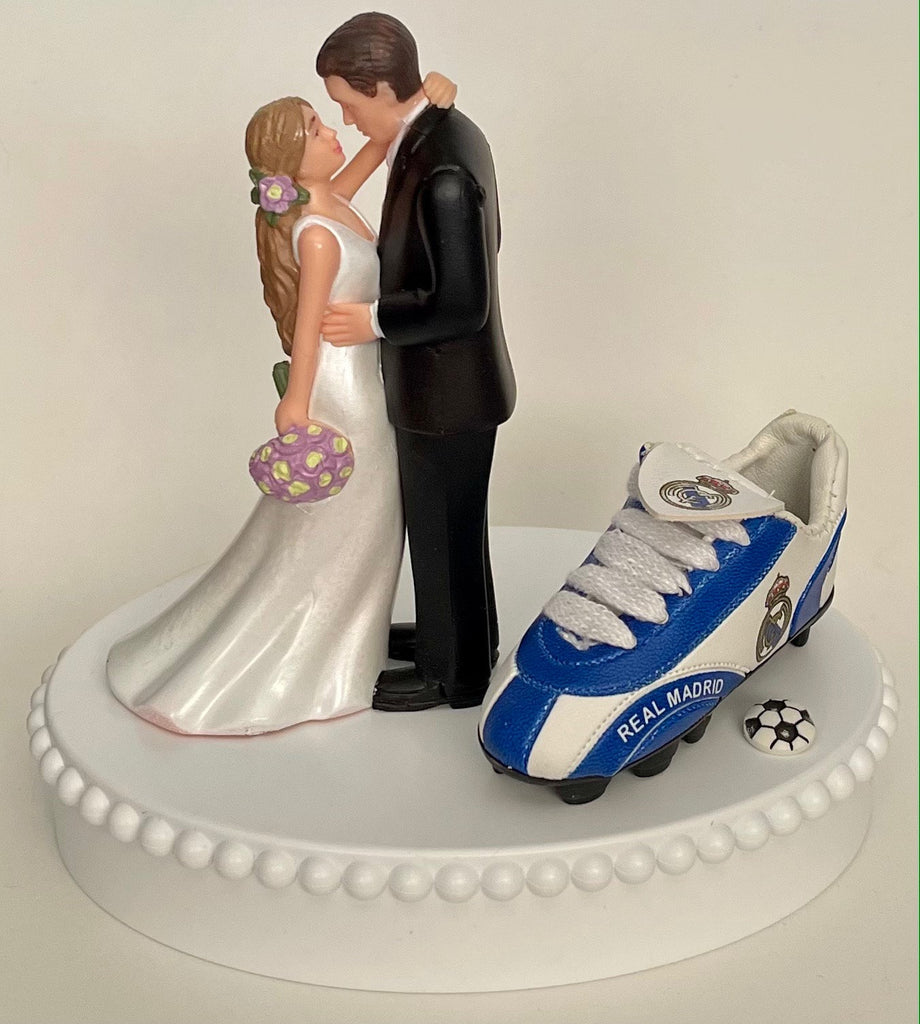 Soccer and Volleyball Wedding Cake Toppers | Jayne Williams